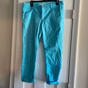 Blue capris size 13